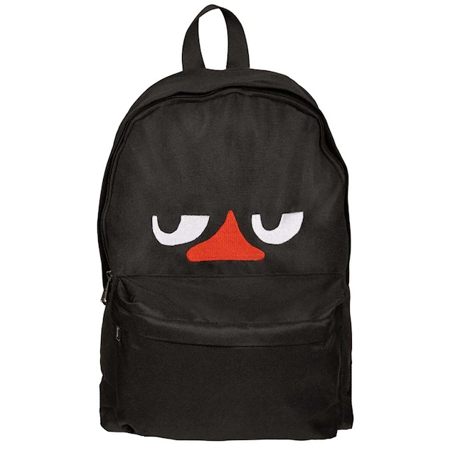 Reppu Haisuli Musta 28x38x14 cm Muumi
