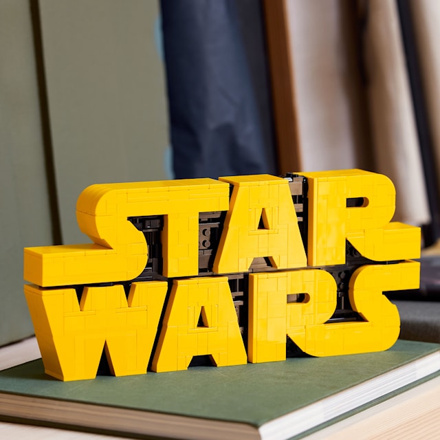 Tuotekuva 3 - Palikoista rakennettava Star Wars™ logo LEGO® Star Wars™ (75407)