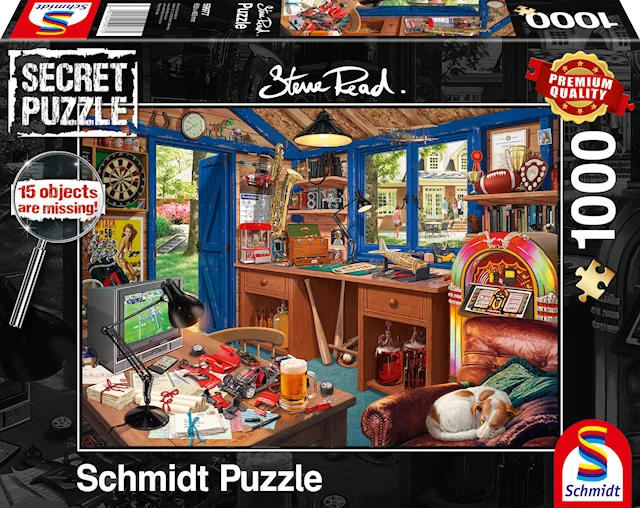 Father´s Workshop Secret Palapelit 1000 palaa Schmidt