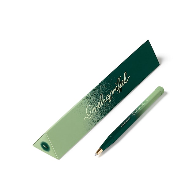 Produktbild 2 för Kulspetspenna Gradient Forest Green/Sage Drehgriffel