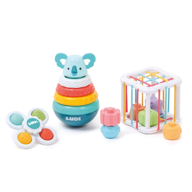 Aktiviteettilelut 3-Pack Ludi