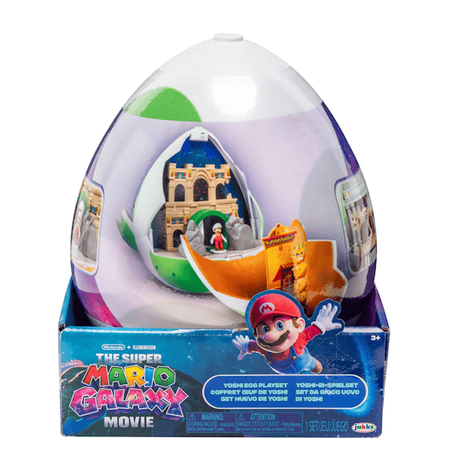 Tuotekuva 3 - Super Mario Galaxy Movie Yoshi Egg -pelisetti Nintendolle