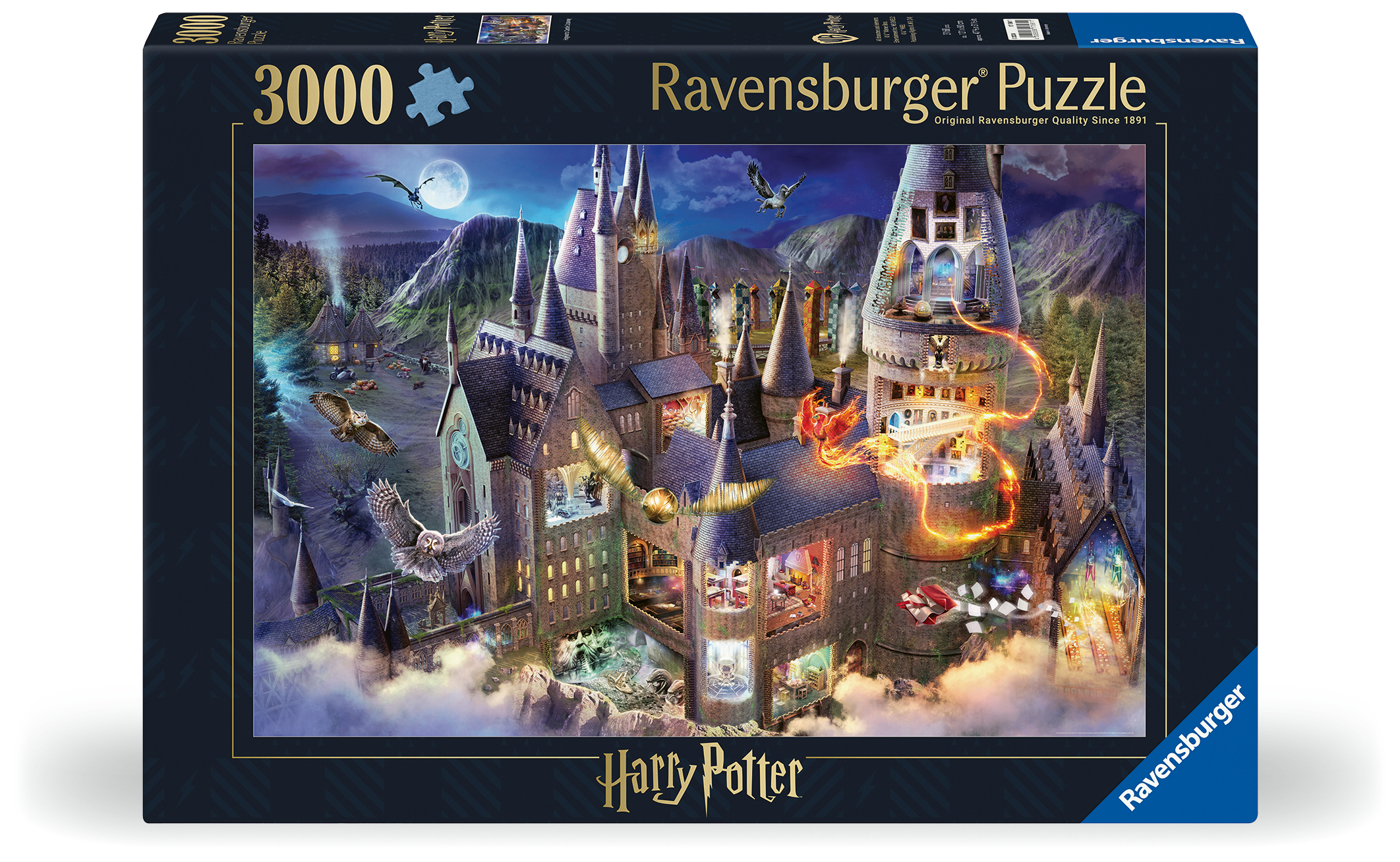 Pussel Hogwarts Castle 3000 bitar, Ravensburger