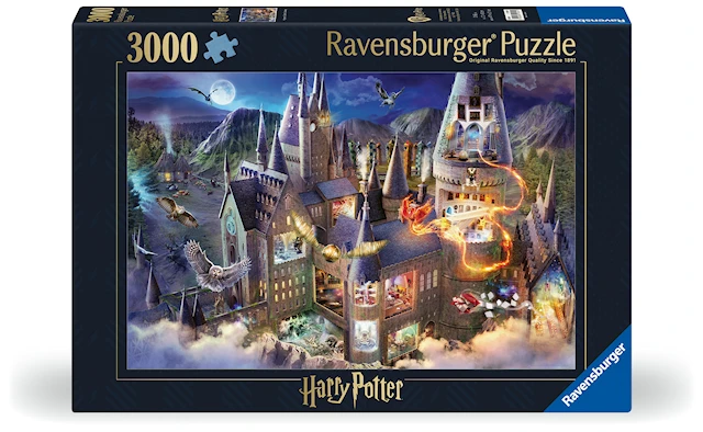 Palapelit Tylypahkan linna 3000 palaa, Ravensburger