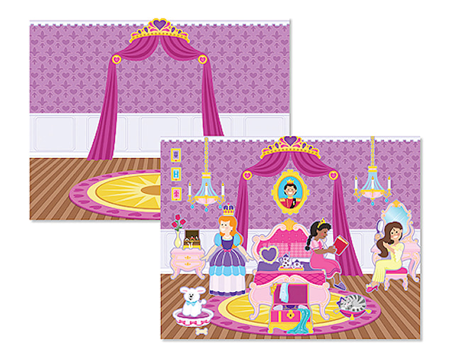 Tuotekuva 2 - Tarrakirja Prinsessan linna Melissa & Doug