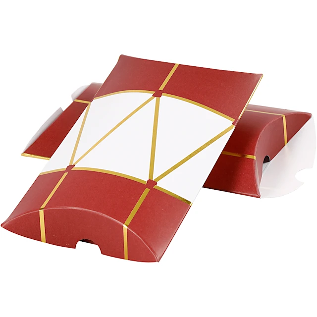 Presentkartong trumma 12x9,4 cm 3-pack