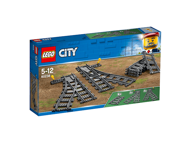 Tuotekuva 1 - Vaihtoraiteet, LEGO City Trains (60238)