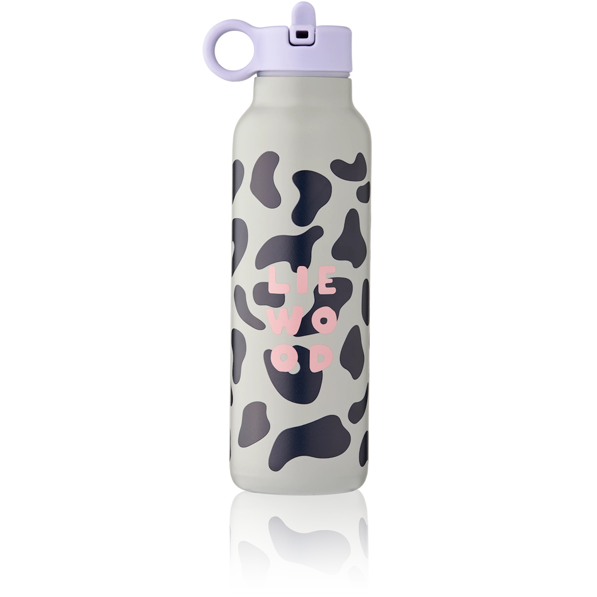 Produktbild för Falk Vattenflaska 500 ml Mega leo Mist Liewood