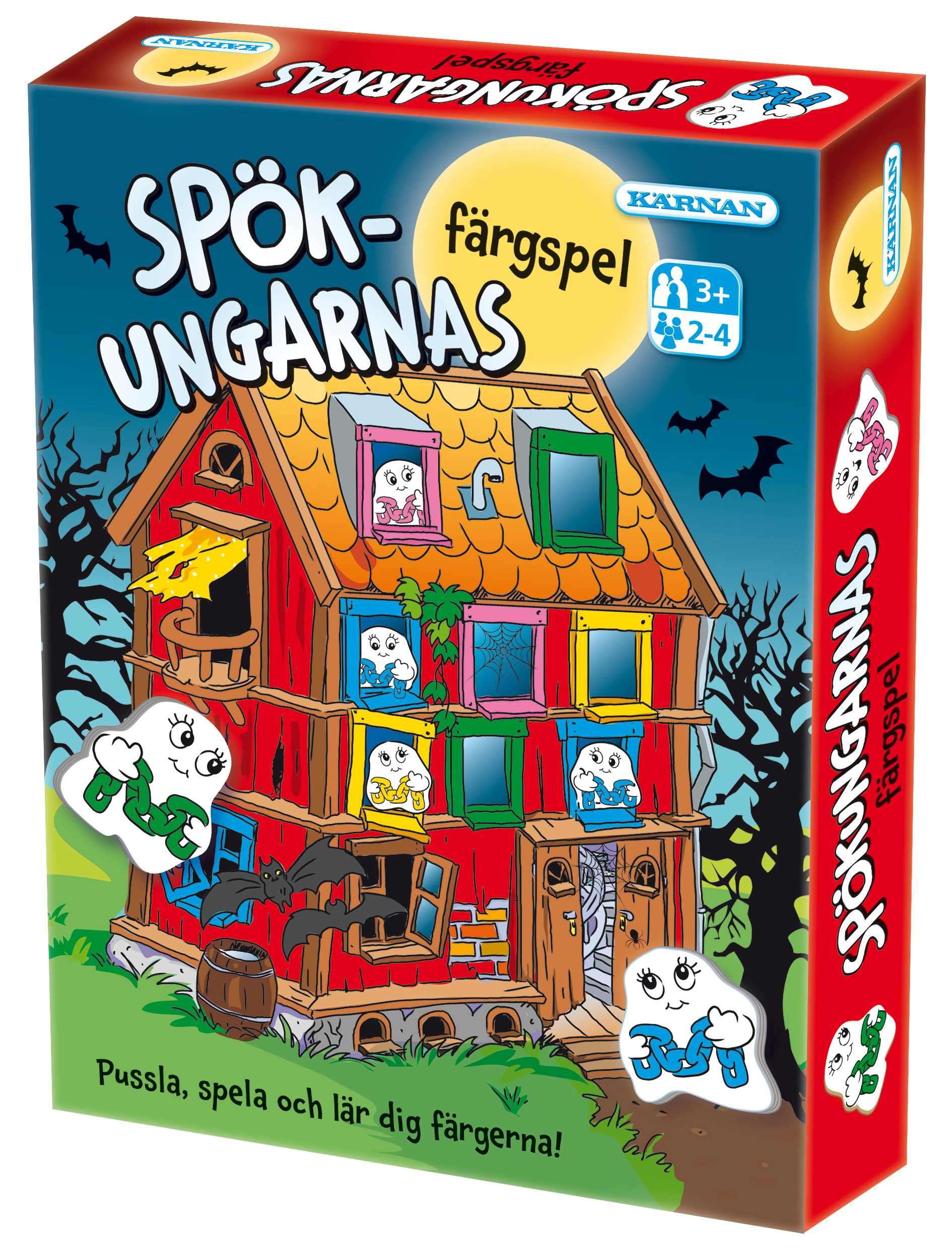Spel Spökungarnas Färgspel Kärnan