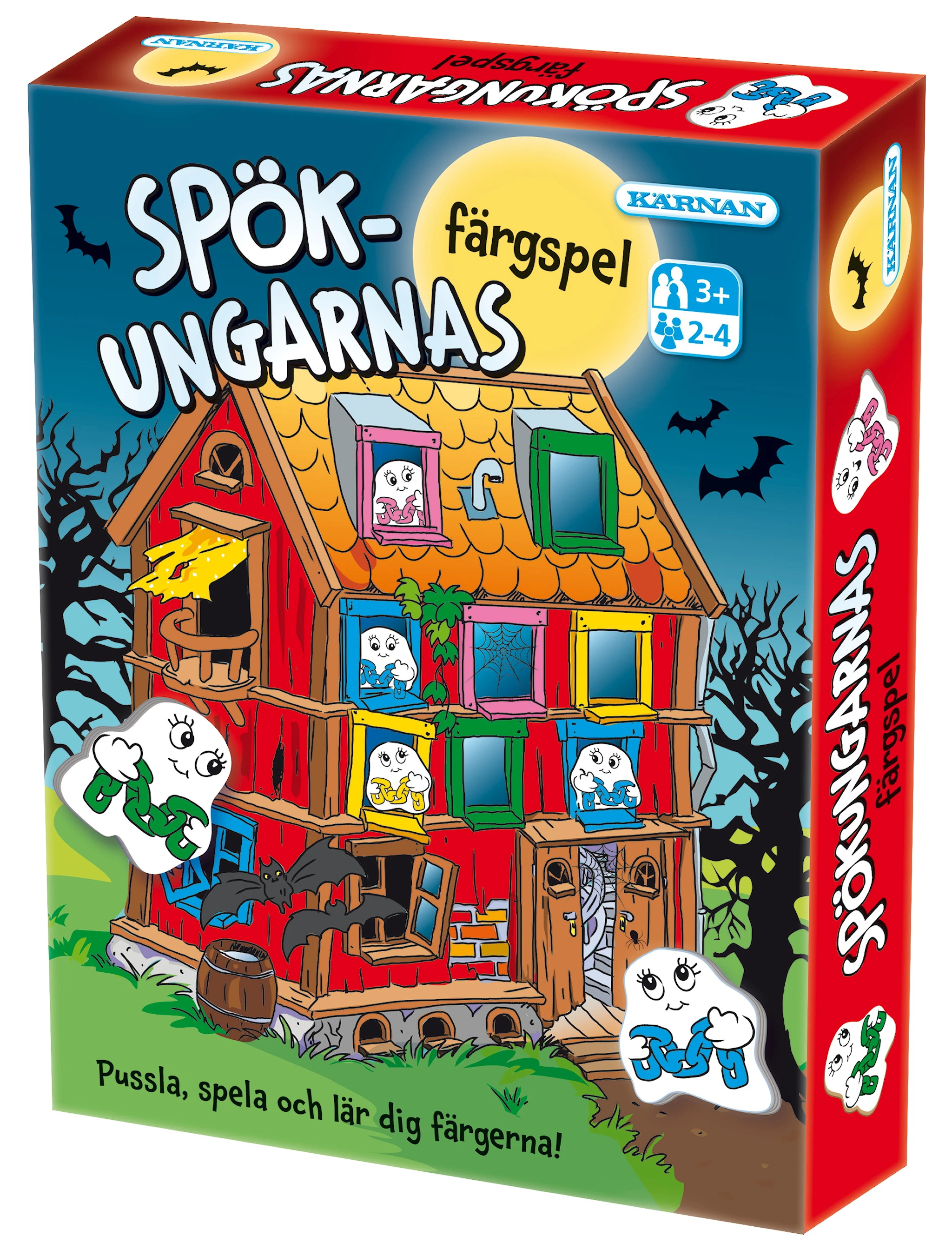 Produktbild för Spel Spökungarnas Färgspel Kärnan