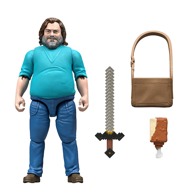 Tuotekuva 3 - Minecraft Movie Steve Hahmo 10 cm