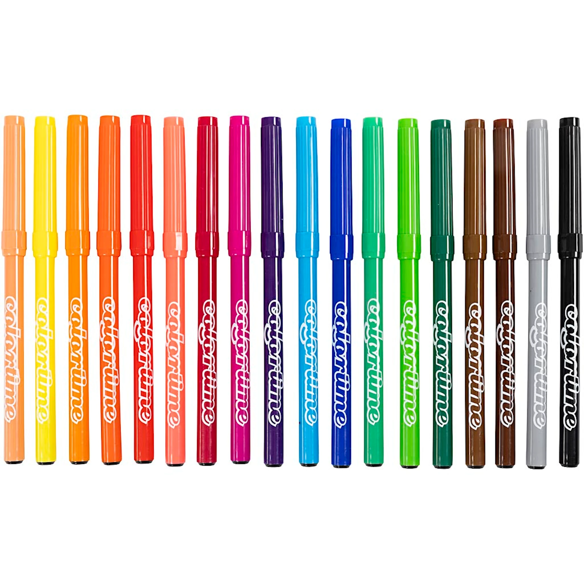 Produktbild för Tuschpennor Barn 2 mm 18-pack