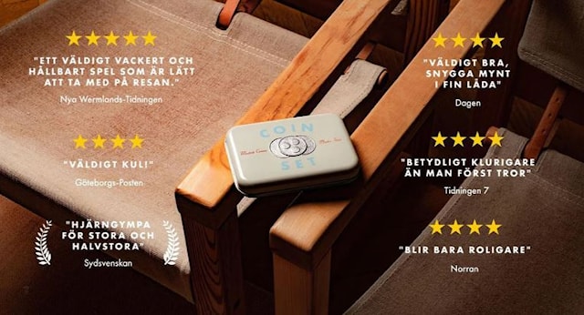 Produktbild 3 för Spel Myntset Coin Set - Match Coins, Make Sets (SE/EN)
