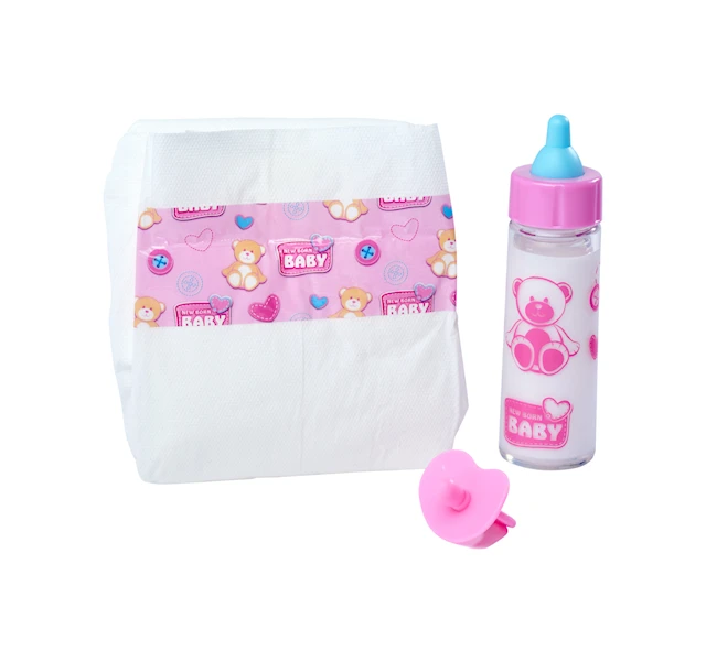 New Born Baby Set Docktillbehör, 38-43 cm