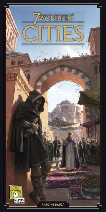 7 Wonders: Cities 2nd Edition (lisäosa) (FI/SE/NO/DK)