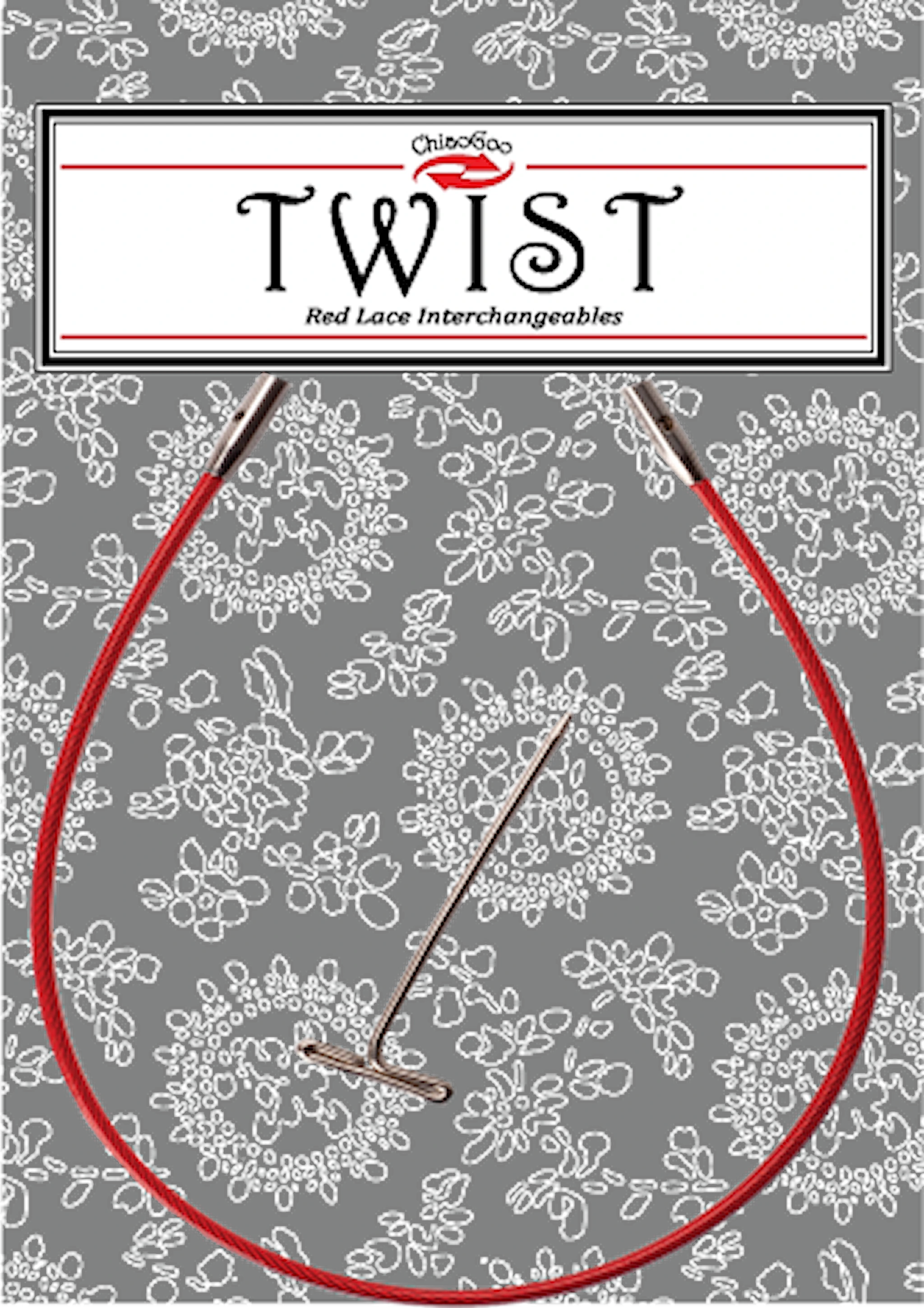 Tuotekuva ille TWIST Red vaihtokaapelit  Small [S] ChiaoGoo