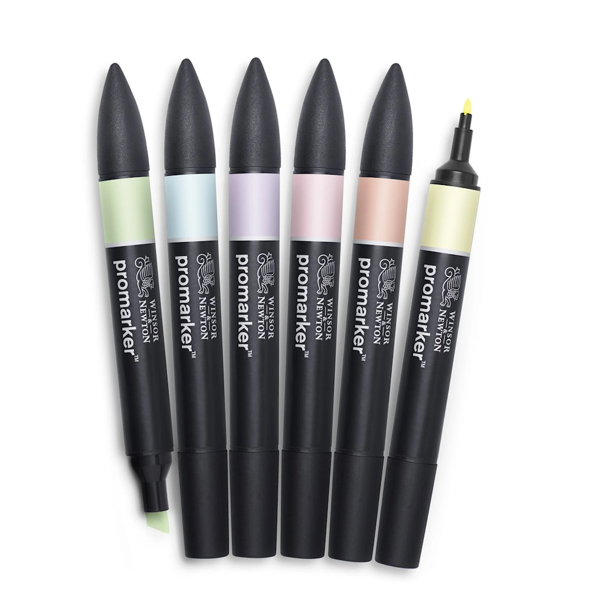 Produktbild för Promarker Pastel tones 6-pack Winsor & Newton