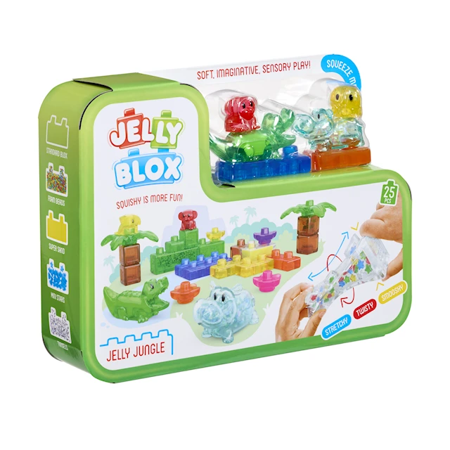 Jungle Set Rakennuspalikat Viidakko Jelly Blox
