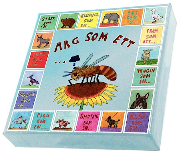 Arg som ett bi, Barnspel (SE)