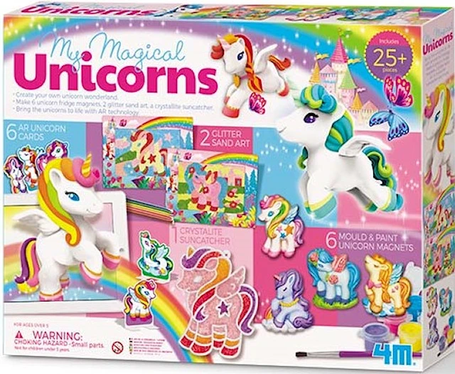 Suuri askartelusetti Unicorns - My Magical Unicorns 4M