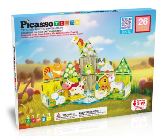 Farm 26 Bitare magnetic set Picasso Tiles