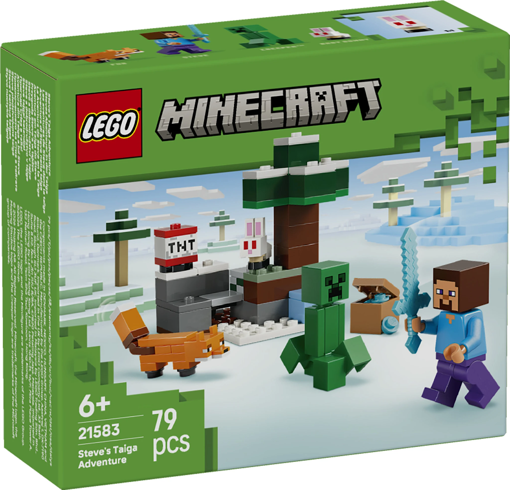 Tuotekuva ille Steven seikkailu Taiga-metsässä LEGO® Minecraft (21583)