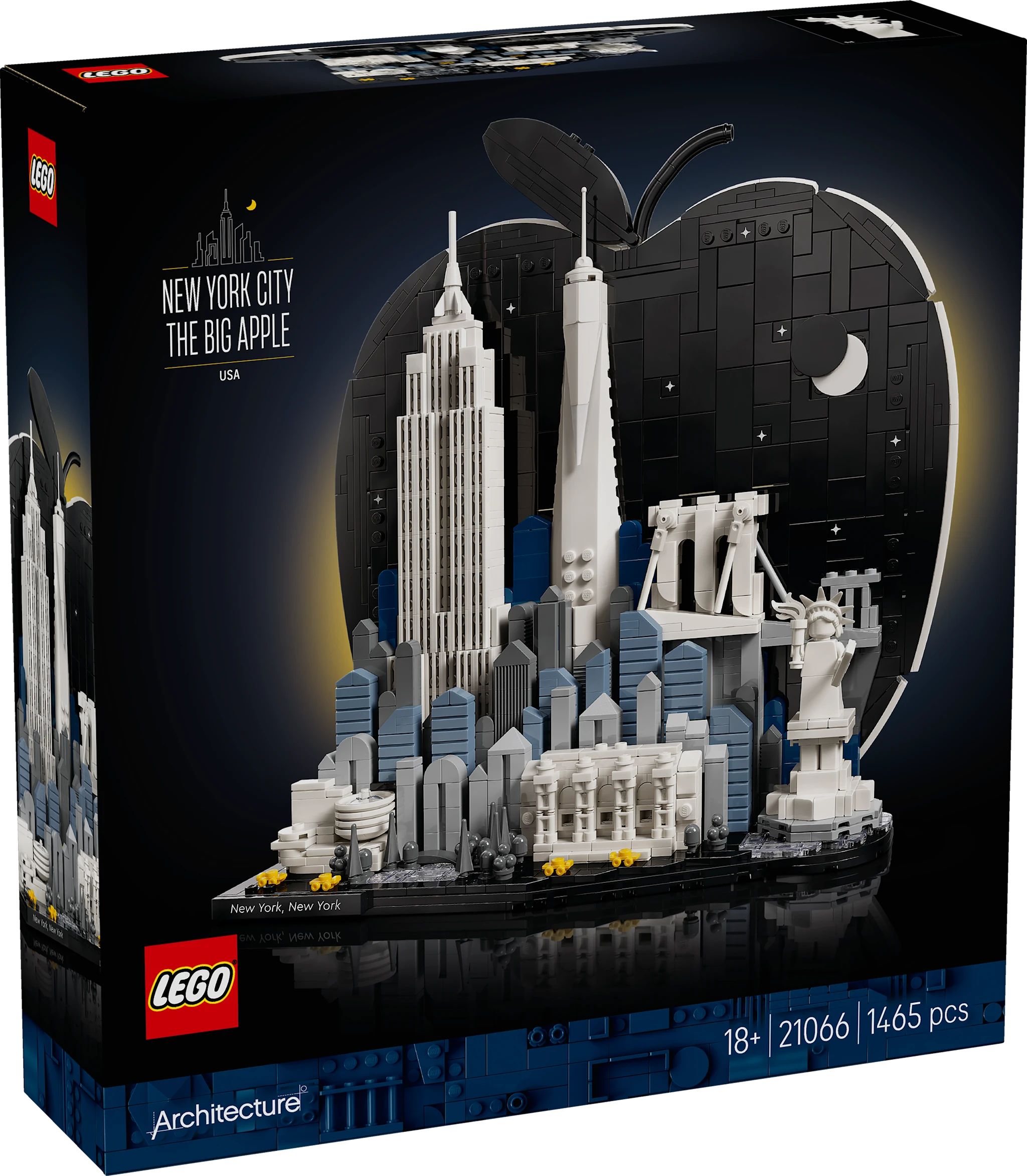 Tuotekuva ille New York City – Iso omena LEGO® Architecture (21066)