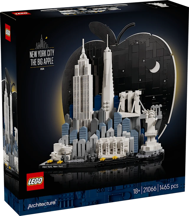 New York City – Iso omena LEGO® Architecture (21066)