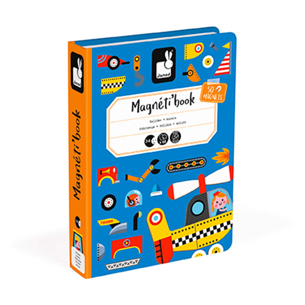 Magneti'book Ajoneuvot 50 Palaa Janod