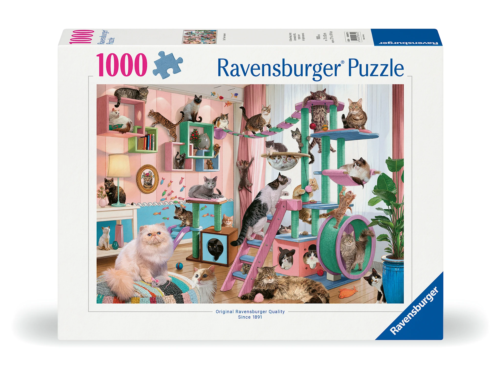 Produktbilde for Puslespill Cat Tree Heaven brikker, Ravensburger