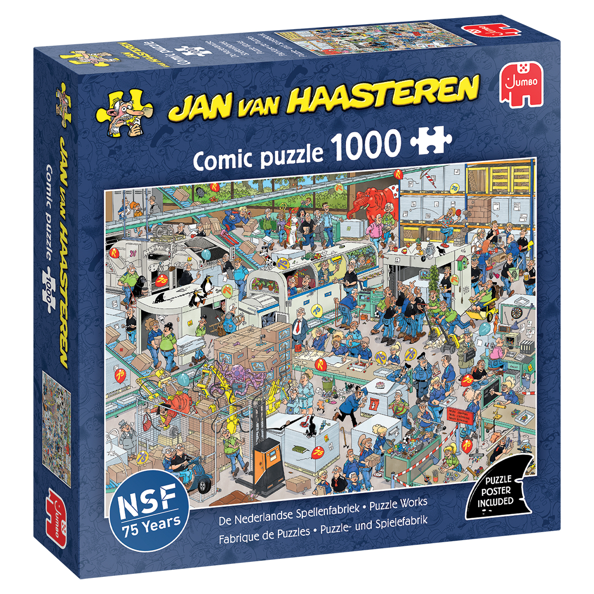 Jan Van Haasteren Pussel Pusselfabrik 1000 bitar