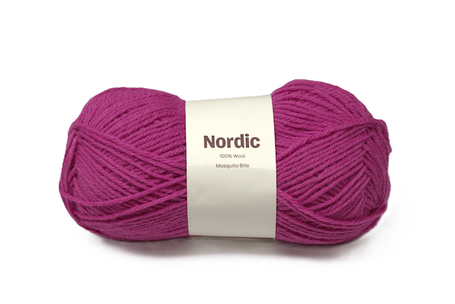 Nordic 100% villa 100 gr Mosquito Bite Fuscia A844 Adlibris