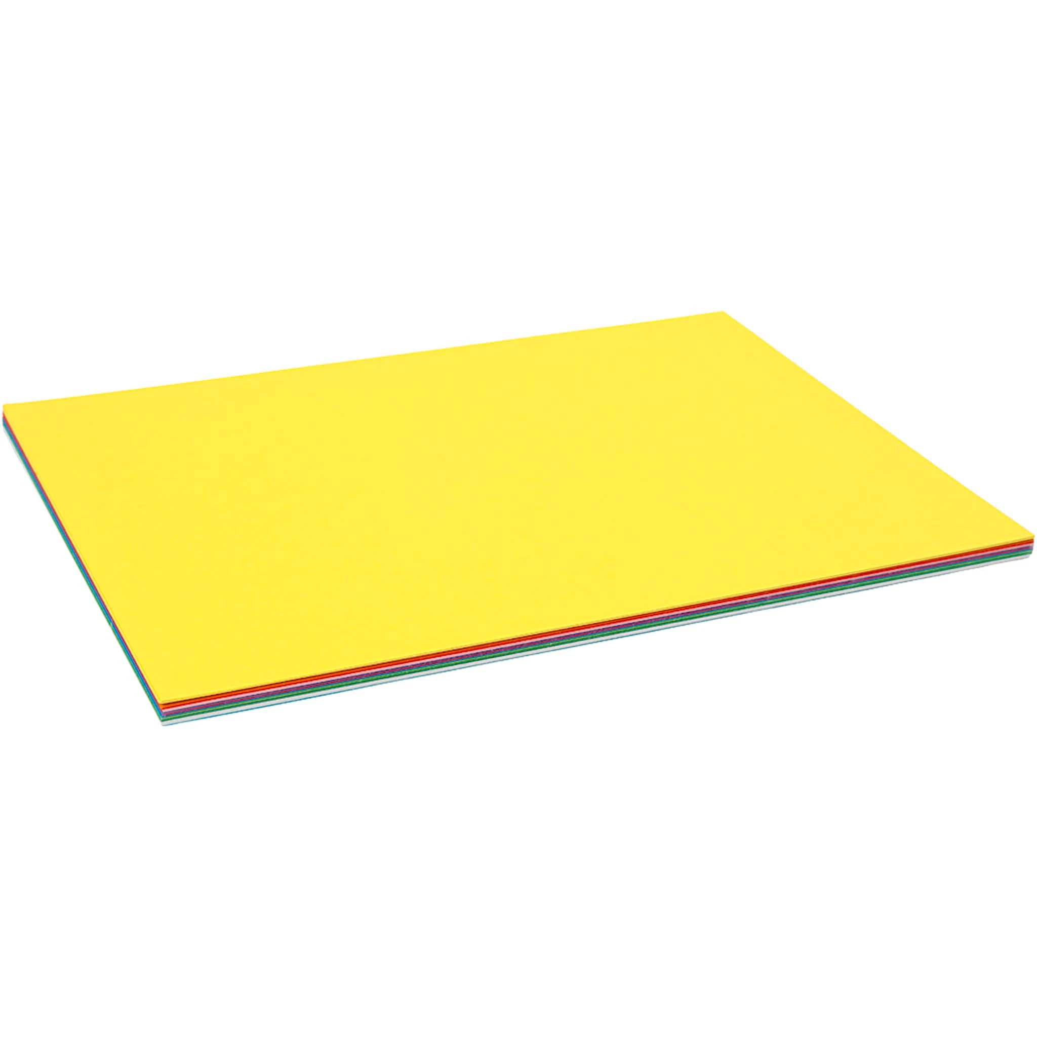Produktbilde for Vårpapp, A4, ark 210x297 mm, 180 g, ass. farger, 30 ass. ark/ 1 pk.