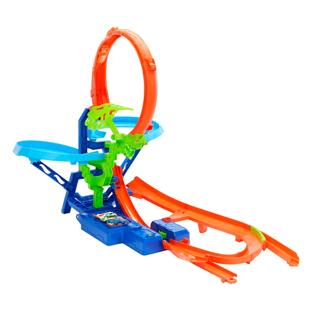 Tuotekuva 2 - Hot Wheels -temppuradat Big Air Crash -autorata