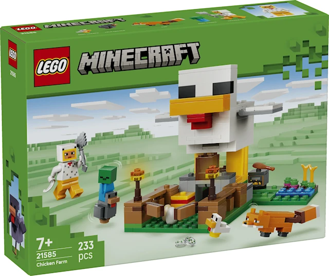 Hönsgård LEGO Minecraft (21585)