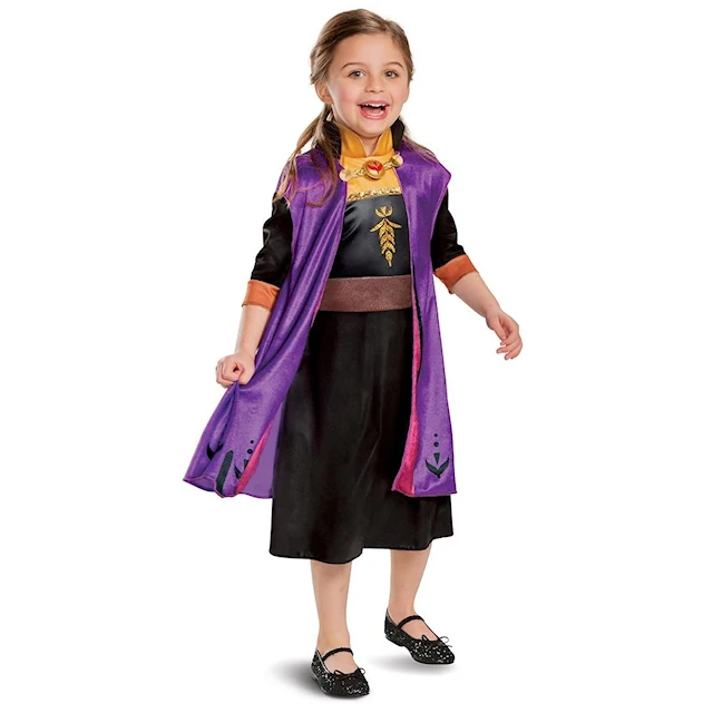 Disney Frozen 2 Prinsessklänning Anna (3-4 år) Disguise
