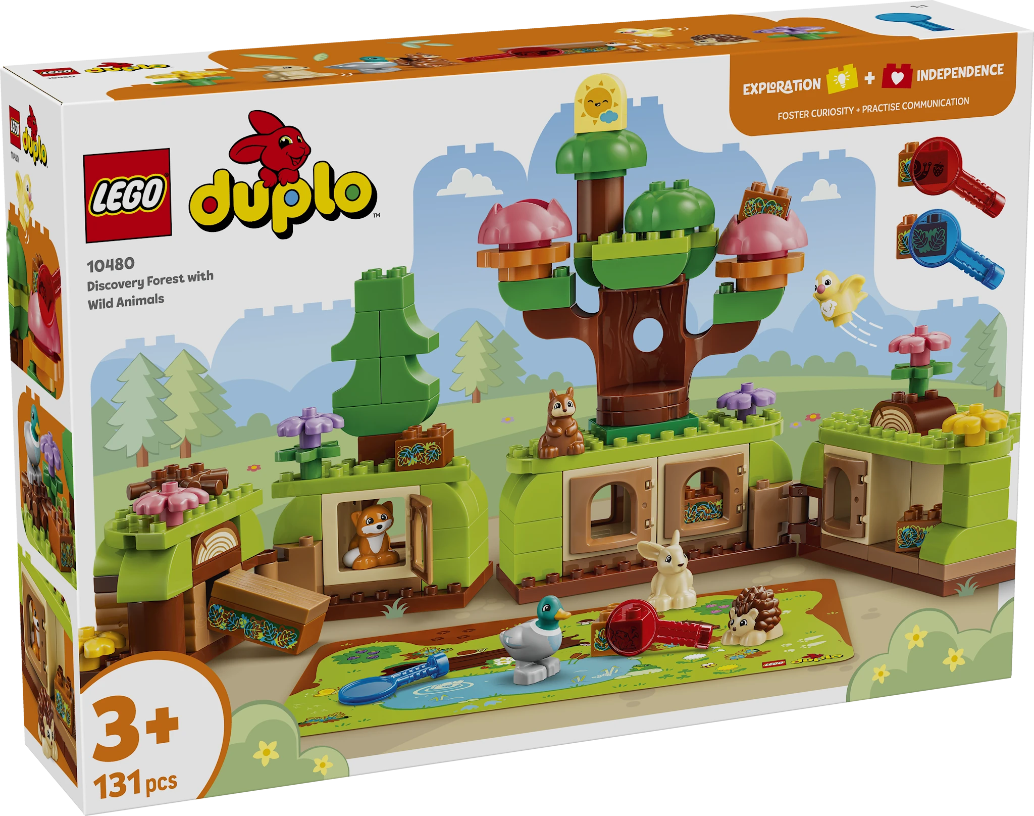 Tuotekuva ille Löytöretki villieläinten metsään LEGO® DUPLO® Town (10480)