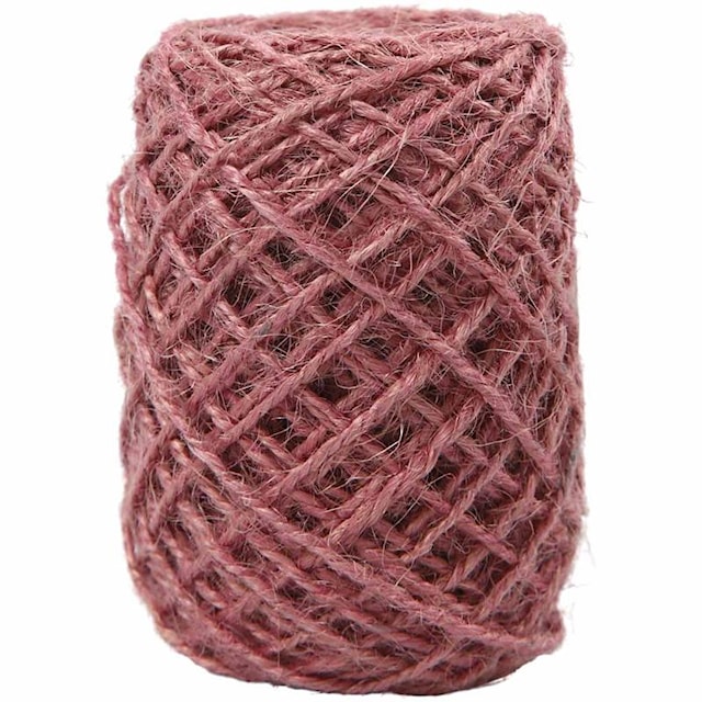 Produktbilde 1 for Naturhamp, tykkelse 1-2 mm, 30 m, rosa