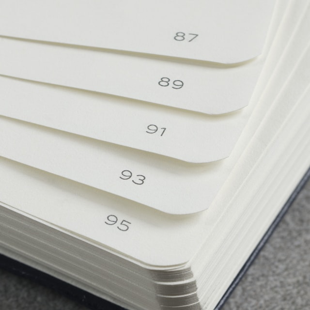 Produktbild 3 för Anteckningsbok A5 Soft Olinjerad Black Leuchtturm1917