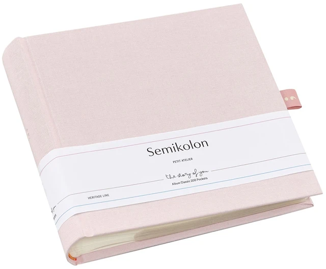 Fotoalbum 200 Pocket Petit Atelier Cotton Candy 30,5 x 30,5 cm Semikolon