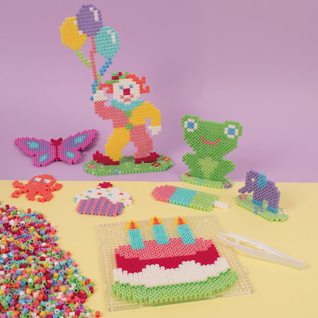 Tuotekuva 3 - Askartelulaukku Putkihelmet Happy Mix Playbox