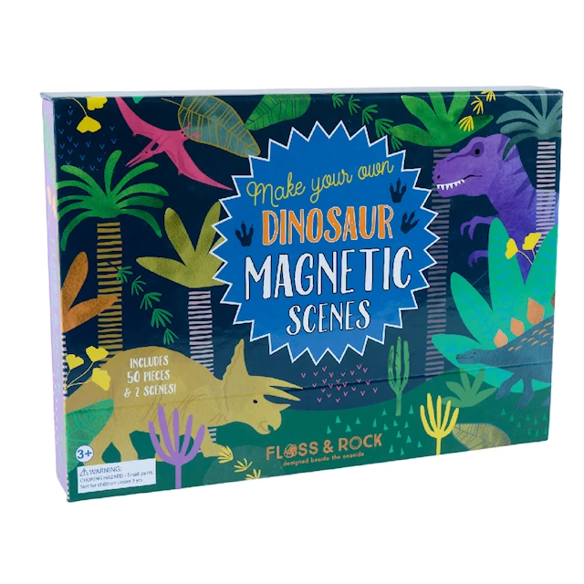 Magneettinen leikkisetti Dino Floss & Rock