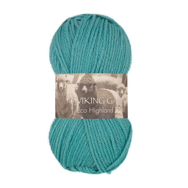 Highland Eco Wool 50 g Petrol 229 Viking Garn