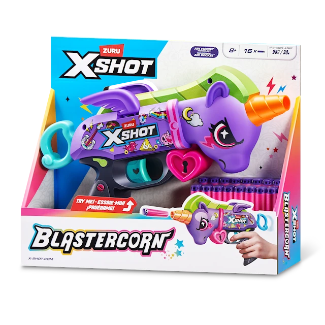 Blastercorn Dark Unicorn X-shot Darts