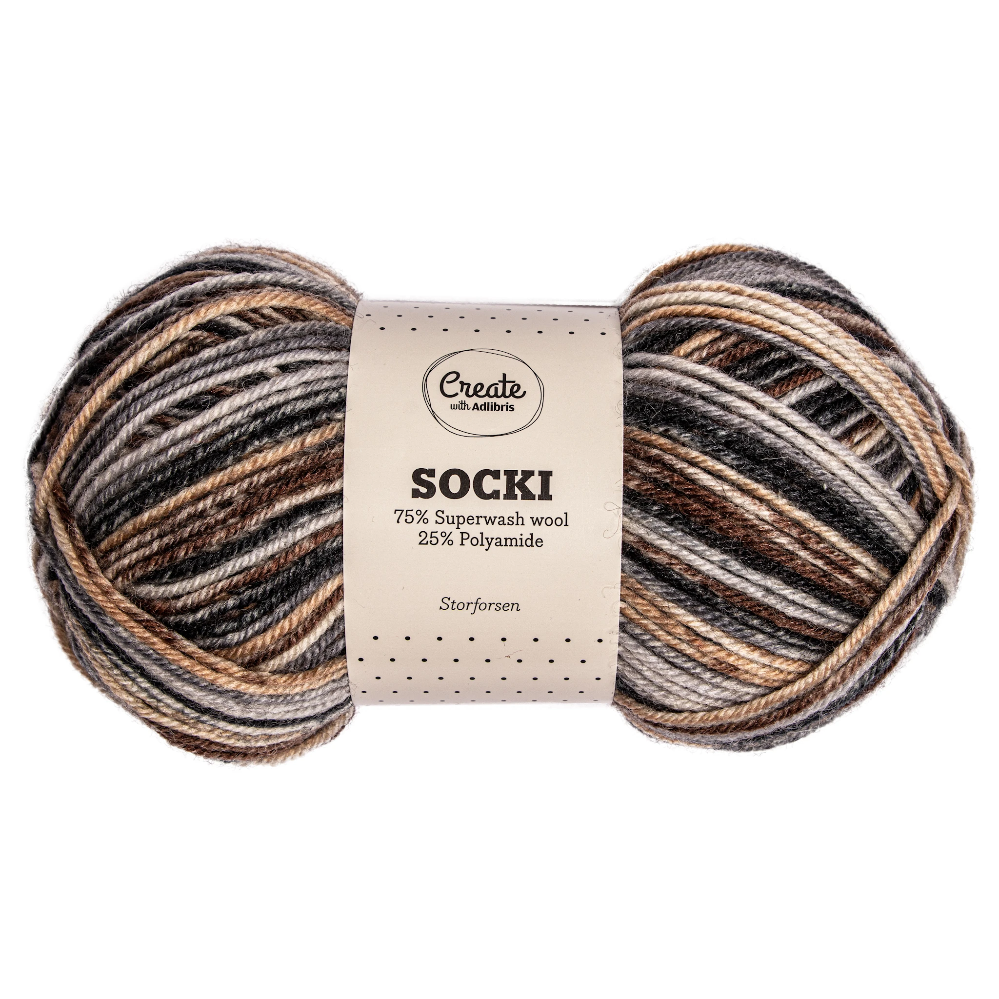 Tuotekuva ille Socki Lanka Villasekoitus 100 g Adlibris