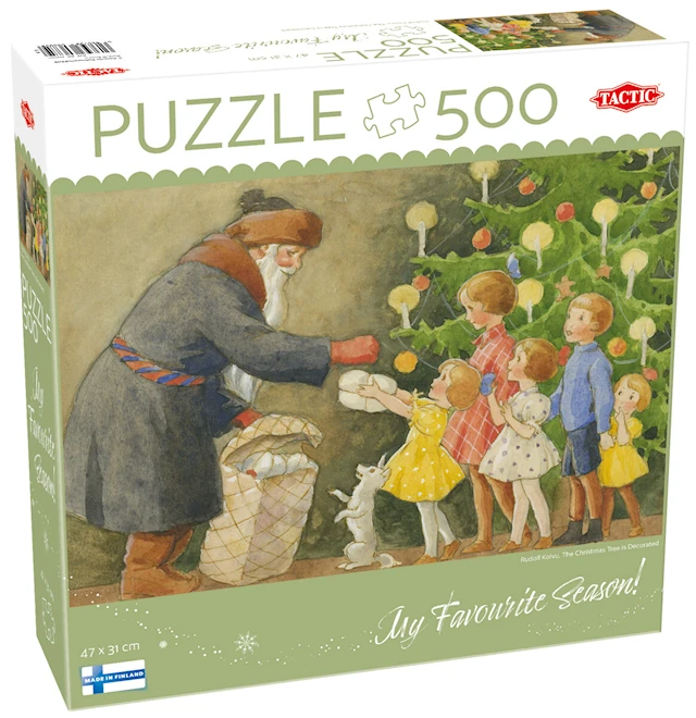Klä Julgranen Pussel 500 Bitar Tactic