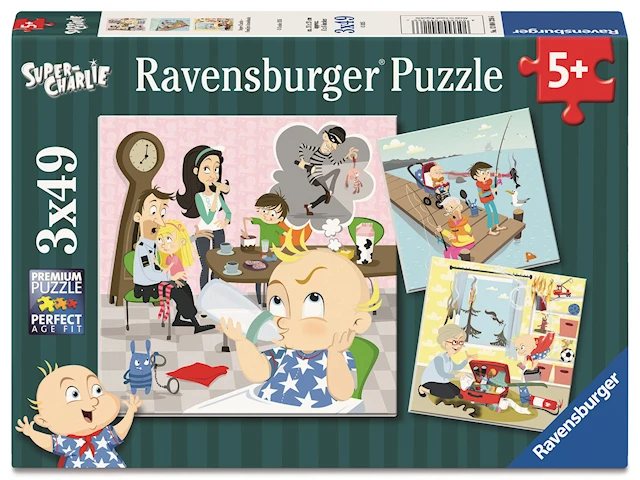 Super Charlie 3x49p Ravensburger