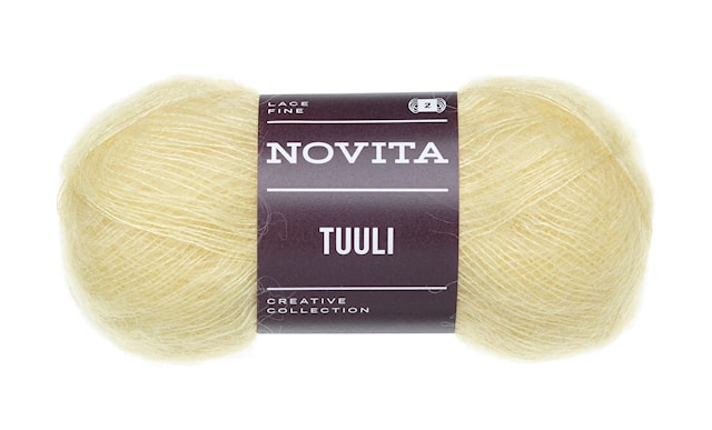 Tuuli Garn Mohair 25g Merengs 205 Novita