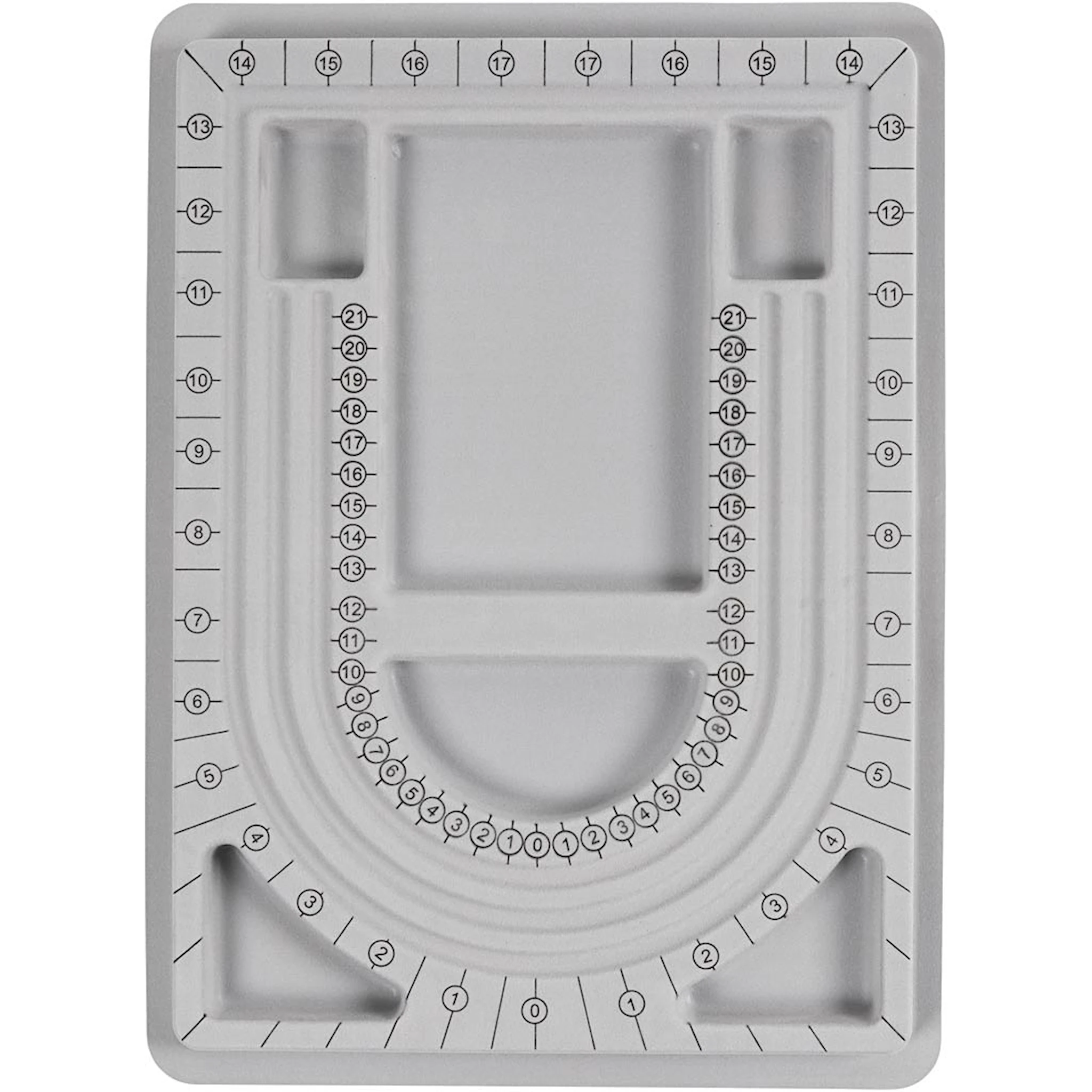 Produktbilde for Perlebord, H: 32,7 cm, L: 24 cm, B: 1,5 cm, 1 stk.