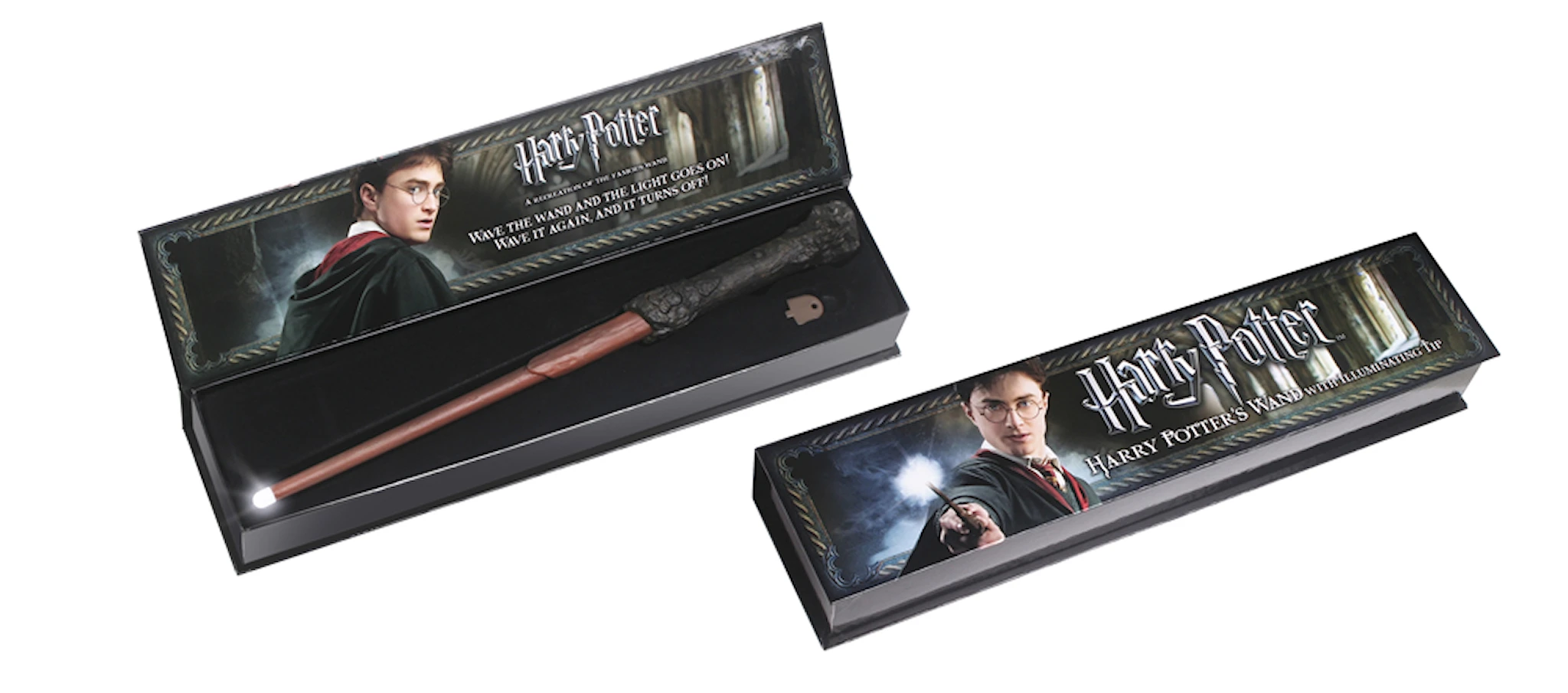 Produktbild för Harry Potter Trollstav Med Lysande Spets